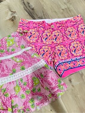 Lilly Pulitzer bundle short and skirt.